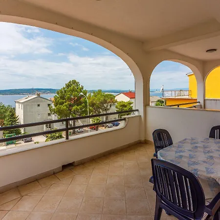 Hundefreundliches Nur 230 Meter Zum Mit 4 Klimaanlagen, Parkplatz, Meerblick Apartment Crikvenica