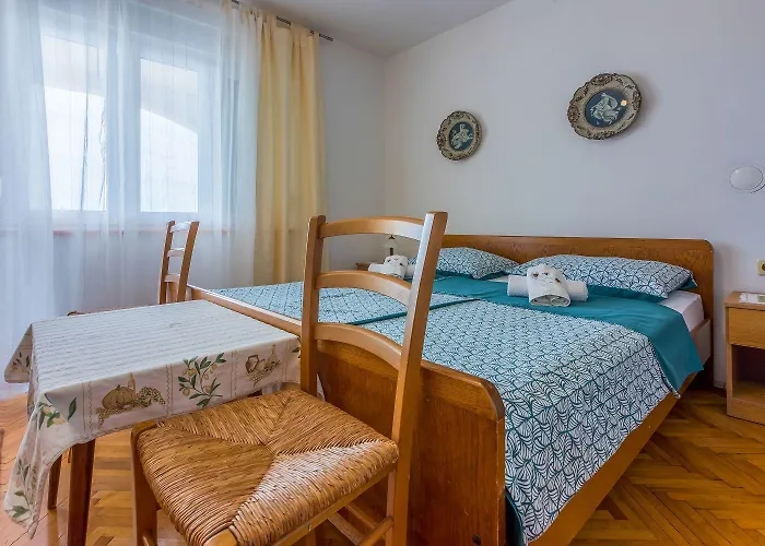 Hundefreundliches Nur 230 Meter Zum Mit 4 Klimaanlagen, Parkplatz, Meerblick Apartment Crikvenica